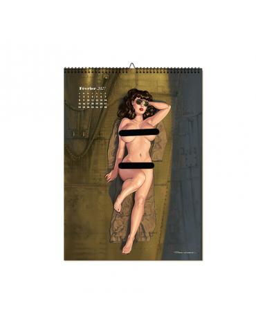 CALENDRIER PIN UP X 2027 ROMAIN HUGAULT