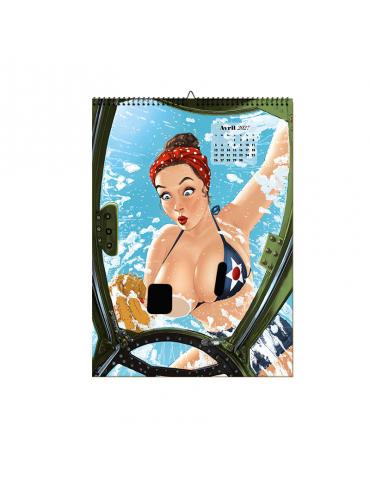 CALENDRIER PIN UP X 2027 ROMAIN HUGAULT