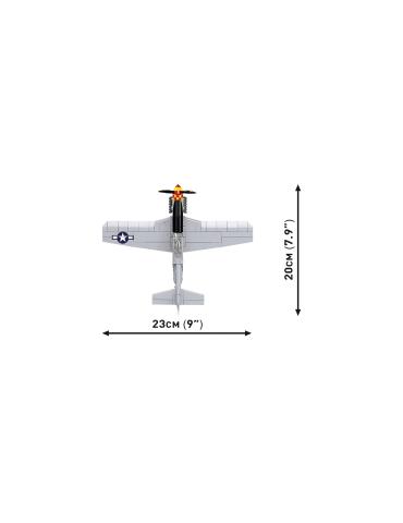 MAQUETTE COBI P51 MUSTANG FLYING BULLS 1/48