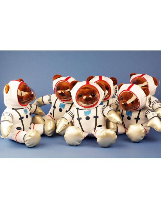 PELUCHE OURS ASTRONAUTE 24CM