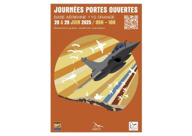 Sud air équipement sera présent aux journées portes ouvertes de la BA115 d’Orange les 28 et 29 Juin 2025